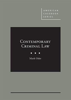 Osler's Contemporary Criminal Law
