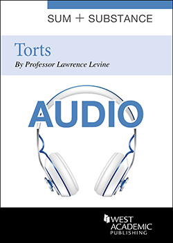 Cover Art- Sum and Substance on Torts