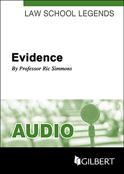 Cover Art- Law School Legends Audio on Evidence